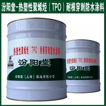 热塑性聚烯烃（TPO）耐根穿刺防水涂料，可以做到防滑的效果。