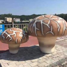 陵川县合作社宣传打造乡村种植食用菌发展香菇雕塑