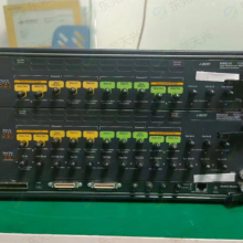 是德 M8020A 比特误码率测试仪；内置时钟恢复和均衡