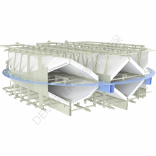 脱硫吸收塔 喷淋塔 洗涤塔专用 菱形收水型除雾器 水平衡解决方案 多种型号可选 节水节能