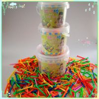 玩具礼品聪明棒  儿童益智塑料拼装积木玩具 DIY创意玩具 可散卖
