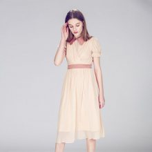制衣厂鑫莲实业承接连衣裙礼服加工轻奢定制品牌贴牌加工定制