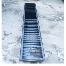 桥梁排水用铸铁集水槽 焊接钢材质桥面集水井 海晨