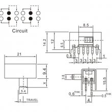 SK-42F01(4P2T)Ʒʲأسֱ