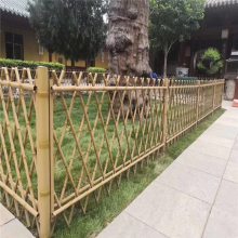 不锈钢仿竹护栏围栏 花园竹子样式篱笆 金属仿竹栅栏