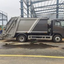 京牌5方6方压缩垃圾车 京环北京牌密封式垃圾清运车