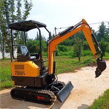 家用挖土微型勾机 1吨2吨工程农用挖机 果园微挖小勾机图片