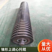 鑫文浩可调槽角过渡托辊 耐磨辊子输送化肥橡胶