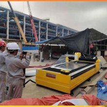 弘中数控 激光切割下料机 不锈钢板碳钢板切割 通风保温管道弯头下料