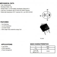 ˼ͨƷ DSLR8726TRPBF 30V 100A 3.5MR NMOS TO-252װ