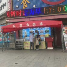 泉州丰泽品牌工厂加工工厂仓储电动推拉棚 仓库移动推拉遮阳雨蓬