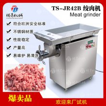 多功能绞碎肉腾昇机械 全自动鲜肉绞肉馅机 腾昇大型绞肉机