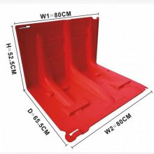 ABS防洪挡水板 L型塑料防汛地下车库伸缩可移动阻水防淹闸