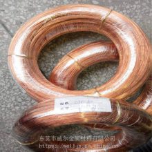 日本NGK铍青铜线 C17200进口铍铜丝 高弹性导电铍青铜 环保***铍青铜线 威尔金属