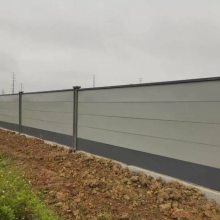 深圳市裕景名苑项目施工护栏 1.0厚钢板组装围挡 美观防风