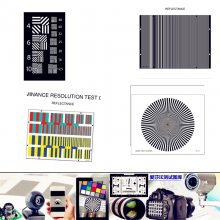 YE0274分辨率***12233订制测试图卡纸张标定板玻璃相机菲林TE274