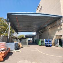 加工各种活动大型工业雨棚 可移动推拉防雨篷