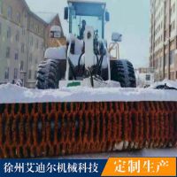 掃雪車-裝載機(jī)加裝三聯(lián)閥配除雪滾刷 徐州艾迪爾廠家直銷