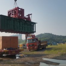 后翻式垂直压缩垃圾站/垂直式压缩垃圾转运站图纸/我们全程为您设计