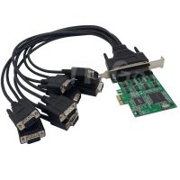 PCIeתRS232תӿpci-eתչCOM DB9ӿڹ8ڴ