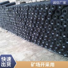 铭冠输送机配件传送带矿用 包胶托辊 抗磨传送寿命长防腐抗冲击