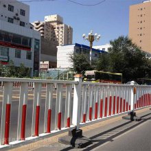 交通隔离护栏 安全设施道路围栏 蓝白市政栅栏