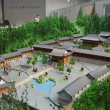 古建筑模型沙盘制作 场景复原模型 微缩景观模型工作室