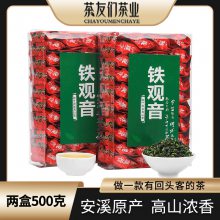 2023高山铁观音茶叶新茶浓香型盒装批发清香型袋装春茶500克
