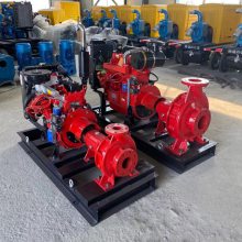 增压应急启动消防机组抽水泵移动式柴油机消防泵抗洪抢险排水泵
