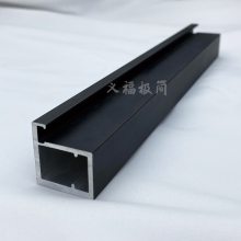 热销极简产品 铝合金玻璃柜门25边框 厚度3.1mm批发