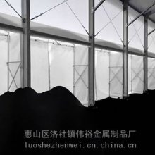 大型仓库篷房 推拉雨棚 伸缩雨棚 遮风挡雨安全稳固