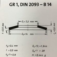 ڵε mubea/170027/14*7.2*0.5 51CrV4 DIN2093