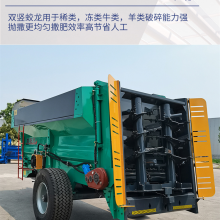 干湿粪肥有机肥撒粪车 多功能三轮撒肥料车 农家粪粪肥扬粪车