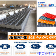 树脂瓦片屋顶建筑用仿古加厚别墅瓦琉璃瓦塑料屋面隔热石棉瓦厂家