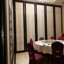 珠海酒店活动隔断墙 推拉折叠门可移动墙活动屏风高隔断隔墙安装