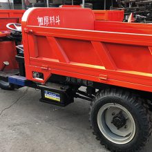 聚仁多用途建筑工地运输三轮车 电动三轮车 自卸斗
