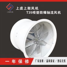 仓库用防爆轴流风机380V 工业 管道式抽风机厂房T35-11强