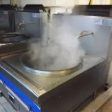 供应中小学厨房设备 盛京鲁博不锈钢大锅灶