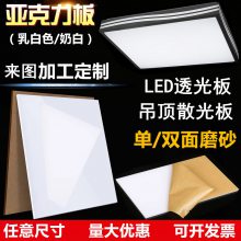 上海厂家定制亚克力透明彩色有机玻璃磨砂板厚板热弯激光亚克力板