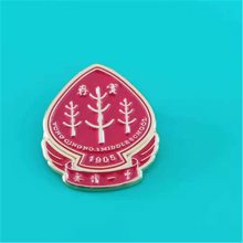 金属校徽，圆形长方形徽章定制，开学徽章定制