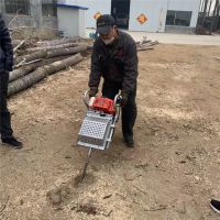 圆形土球挖树机 添加混合油起树机 买挖树机送拉线盒