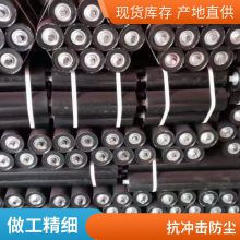 工业矿用皮带输送机用 铭冠包胶托辊 阻燃***抗磨性能好