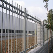 吉安市永新县厂家生产锌钢护栏 定制别墅围墙护栏 批发学校铁艺锌钢围墙护栏网