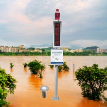 城市生命线内涝积水预警监测站 防涝点积水监测系统设计与应用