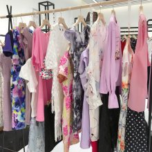 深圳高端品牌欧莎2019夏装广州品牌女装折扣批发服装一手货源电商平台直播