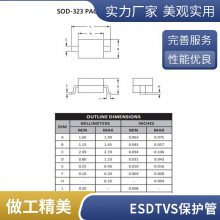 YSBLC05C װSOD323 ˫ ESD籣Ԫ