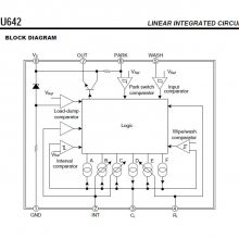 UTC友顺 UU642 汽车应用雨刮器控制芯片 原厂原装