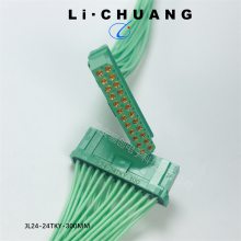 矩形连接器 JL24-24TKY-300MM JL24-24TKH 接插件 骊创