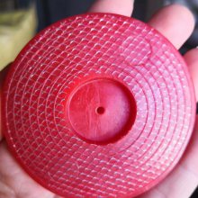 加筋加厚丝网热熔垫片 隧道防水板焊接热熔片