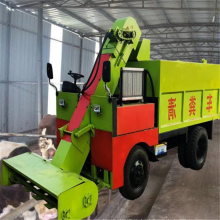 内蒙古牛羊场专用粪便清粪车 全自动柴油三轮清粪车生产厂家
